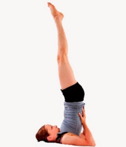 shoulder stand yoga exrecises