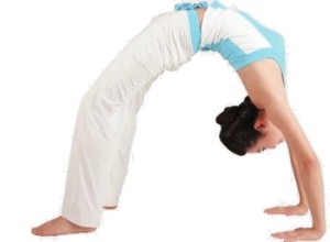 wheel pose- Lose Your Tummy with Yoga Exercises